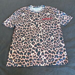 Calvin Klein (Raf Simons) Leopard T Shirt